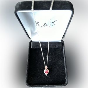 Kay Jewelers July birthstone necklace. Never worn